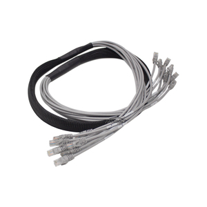 Customized Pre-Terminated Copper Trunk <strong>Cable</strong> 24AWG 26AWG 28AWG 8 Plug to 8 Plug Network Patch Cord - Product Image 3