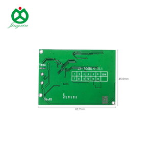 Solución de placa controladora de monitor de pantalla LCD TFT de 7 "con salida RGB/TTL tamaño pequeño 1024*768 admite 2 entradas AV/CVBS