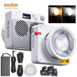 ไฟ LED สีเดียว ML100Bi GODOX 120W onboard & แอปควบคุมโคมไฟถ่ายภาพแบบพกพาสำหรับการบันทึกวิดีโอสตรีมสด - Product Image 6