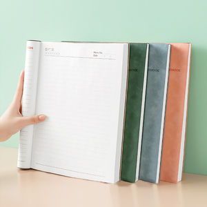 200 fogli di Spessore Morbido Cuoio DELL'UNITÀ di elaborazione di A4 Accademico Studente Universitario Record <span class=keywords><strong>Notebook</strong></span> Journal
