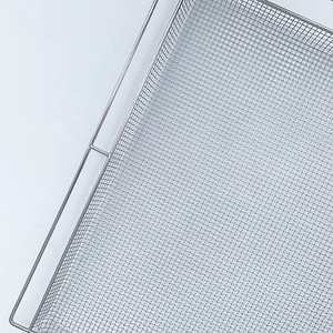 Thép Không Gỉ 304 316 Cấp Thực Phẩm Dệt Đục Làm Khô Lò Làm Mát Kim Loại Dây Lưới Khay Cho Thực Phẩm Trái Cây Mất Nước - Product Image 5