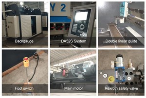 CNC Bending Machine Press Brake Controller System Netherlands <strong>DELEM</strong> DA52S DA66T DA58T DA69T - Product Image 5