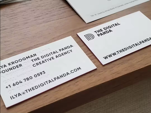 Cá nhân màu đen kinh doanh tùy chỉnh tên đã ghé thăm thẻ kinh doanh thẻ in ấn Duplex tông nghệ thuật ưa thích giấy in Offset - Product Image 4