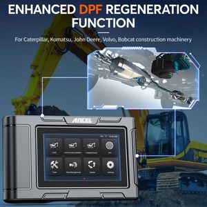 Profession eller Code leser ANCEL HD3600 OBD2-Scanner Alle Systeme Amerikanische Baumaschinen DPF-Regeneration diagnose tool - Product Image 3
