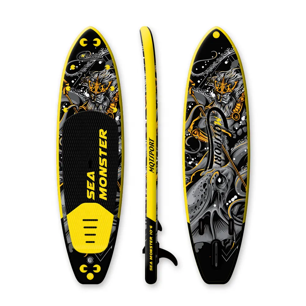 Sleek Design Inflável Paddle Board Produto de esportes aquáticos barato de alta qualidade Inflável Stand Up Paddle Board SUP Board para venda