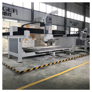 Ganger <span class=keywords><strong>CNC</strong></span> GQ-3220DS 5 Achsen Granit-Brücke Säge Arbeitsplatte Bearbeitung Steinschnittmaschine mit Kamera - Product Image 6