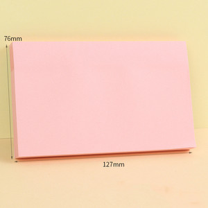 Venta al por mayor de varios tamaños de colores reutilizables Oficina Útiles escolares Notas adhesivas con logotipo Dejar un mensaje Bloc de notas - Product Image 6