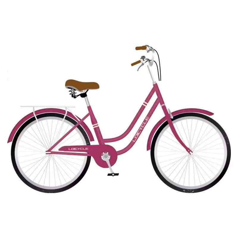 Bicicleta urbana masculina para adultos, bicicleta urbana barata para mulheres e adultos, modelo novo de 24 26 polegadas