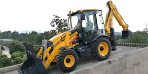Clg777A-S backhoe loader Thương hiệu Mới Carraro trục truyền tải 100HP tải xô 1cbm Mini phía trước loader - Product Image 2