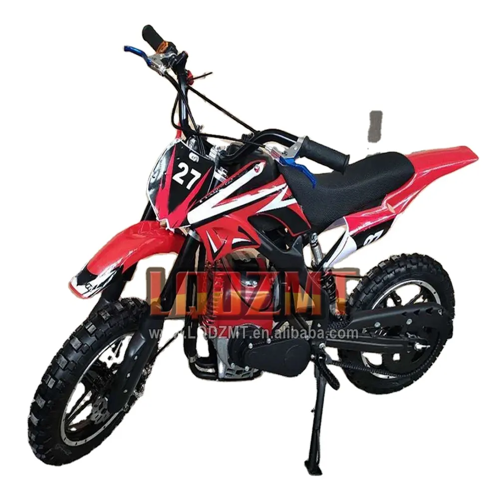 Moto tout-terrain 49/50CC 4 temps Moto Dirt Bike Minitype Microcode Force Power ATV Moto de course à essence tout-terrain pour adulte et enfant