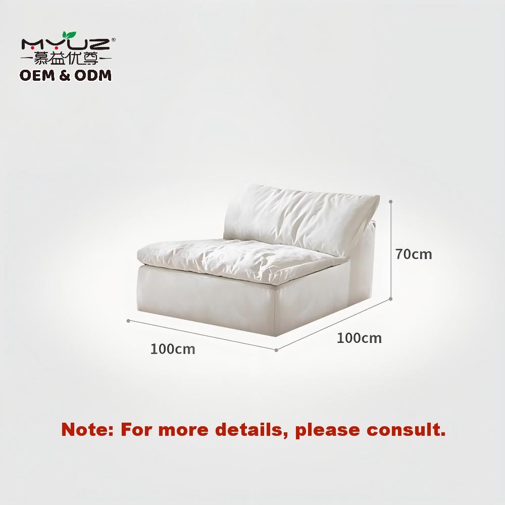 Asiento individual sin reposabrazos 100*100*64