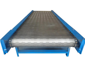 定制304 316不锈钢输送带可伸缩带式输送机食品链板工业输送带 - Product Image 6