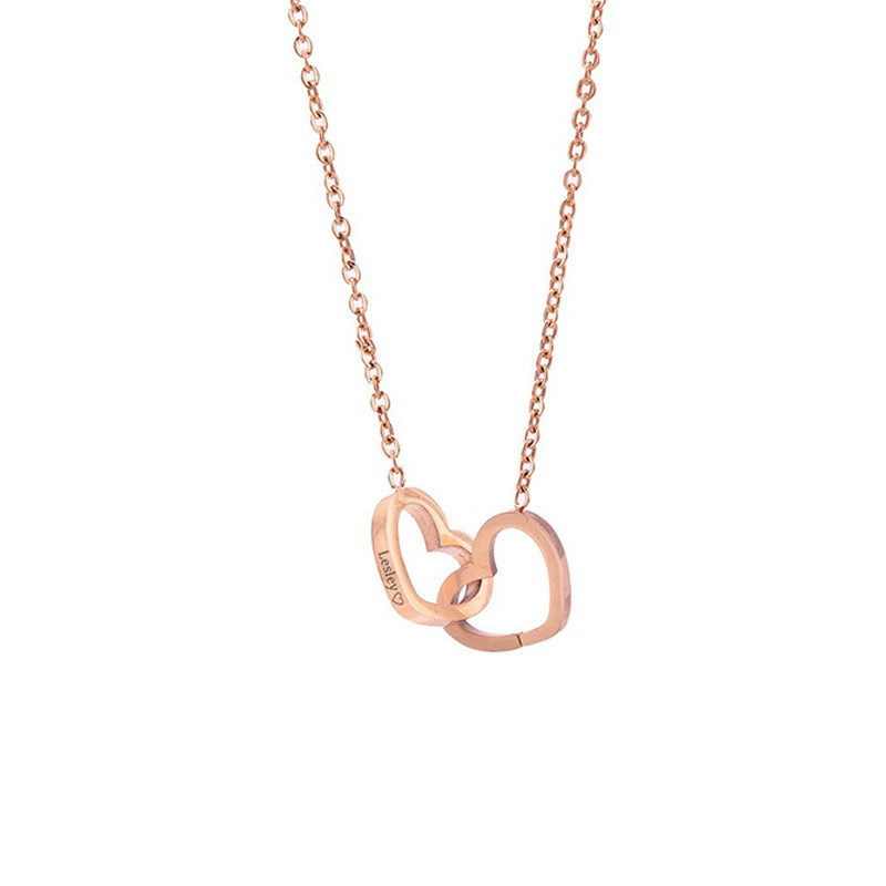 Rose gold+Order remark engraving