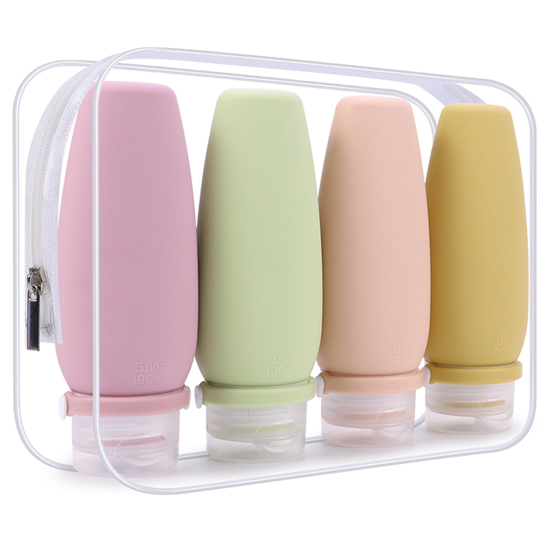 Paquete de 4 x90ml con bolsa de PVC-3