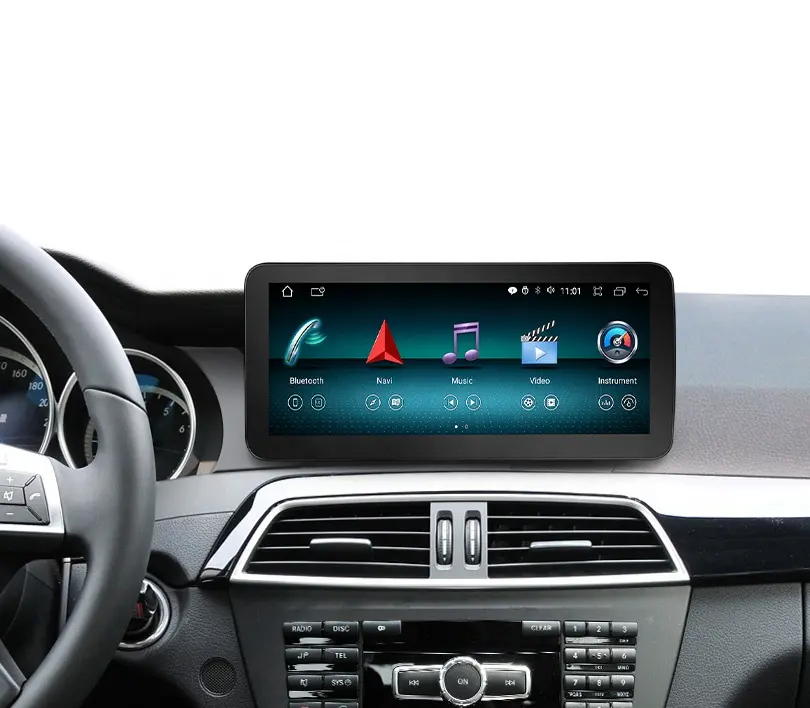 Lecteur multimédia sans fil Carplay IPT Touch BT Google Play WIFI SIM pour Mercedes