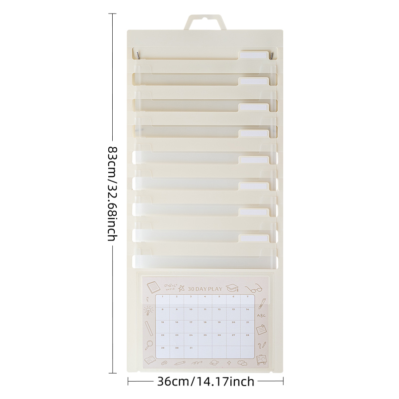 White 8 large grids + 30-day plan