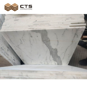 Statuario White <strong>Marble</strong> Customization Tiles Sintered Stone Marbled Factory Direct - Product Image 4