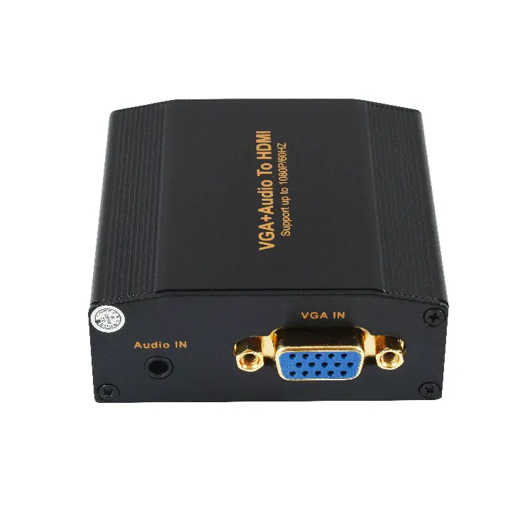 לשאול יצרן OEM ODM במלאי באיכות גבוהה נקבה לנקבה 3.5mm אודיו קלט מתאם VGA HDMI כבל vga כדי hdmi ממיר