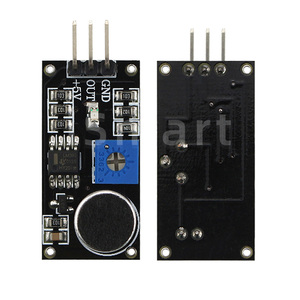 サウンドセンサーモジュール3ピン音声音声検出センサーアンプLM393エレクトレットマイクDIYキット - Product Image 2