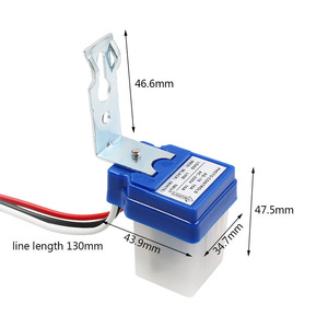 Interruptor automático de encendido y apagado para lámpara de calle, controlador de luz de calle, DC AC24V, 220V, 50-60Hz, 10A, Sensor de fotointerruptor de Control - Product Image 5