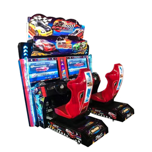 Entertainment Simulator Arcade 32 &quot;cool and Exciting Two-player Player Coin <strong>Game</strong> to Make Money and Sell Car <strong>Game</strong> Console