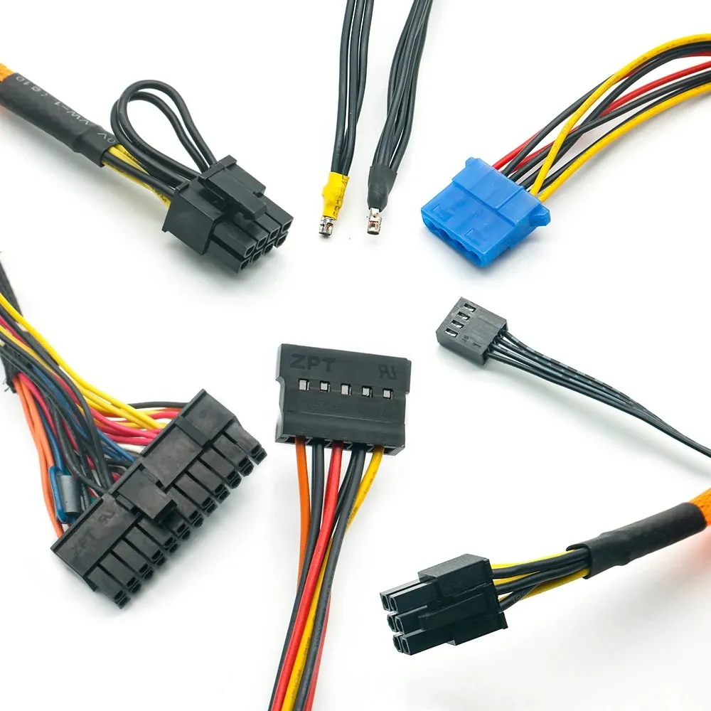 Özelleştirilmiş elektrik telleri montaj kablo kablo demeti meclisleri otomatik kablo demeti