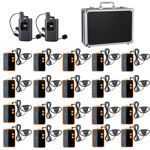 2.4G Global Anwendbare Interpretation konferenz 95 Arbeits stunden 50 Empfänger 1 Sender Hajj & umroh Tour Guide Audiosystem - Product Image 1