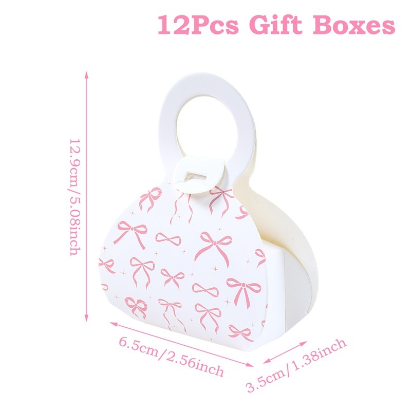 Bolso blanco con lazo