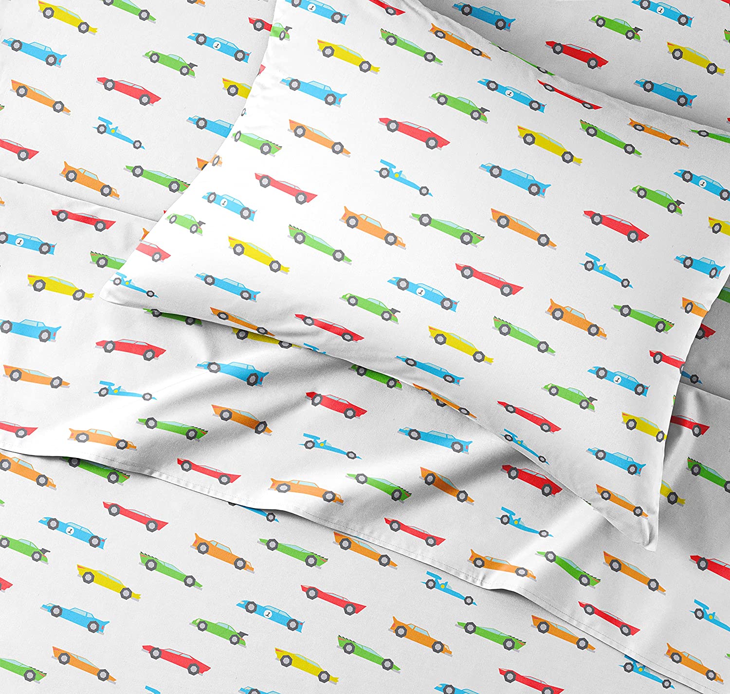 Dinosaur Digital Print 100% Polyester Toddlers Bed Sheets for Children