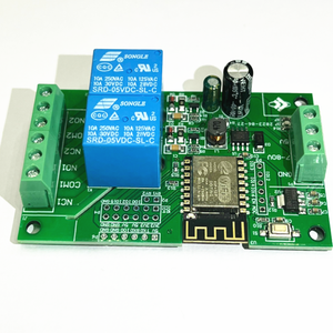 ESP8266 Modul für drahtlosen WLAN-Schalter 2 CH DC5V Relais mit ESP-12F ESP12F Modul für Smart Home Phone APP-Controller - Product Image 1