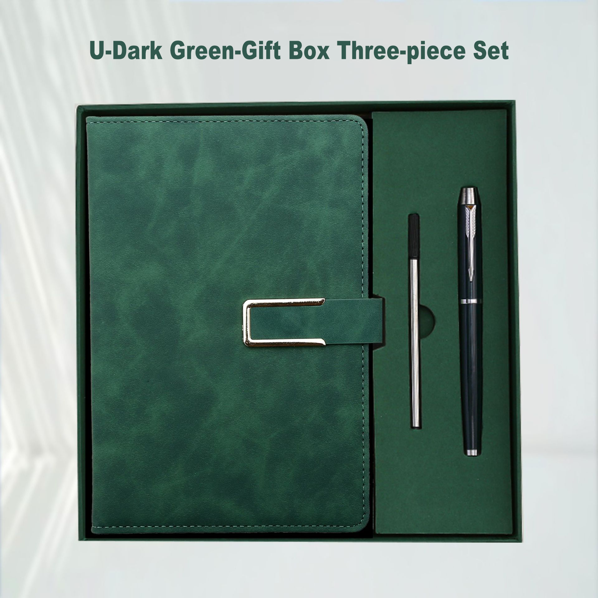 colorful Dark Green-Three piece set