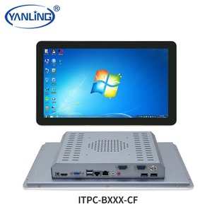 Panel frontal de avión completo de 17 pulgadas, ordenador con pantalla táctil de host de Control Industrial integrado IP65, portátil en Panel de caja resistente, tipo PC - Product Image 2