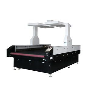 Máquina de corte láser de tela de CO2 multifuncional 1816 para textiles, cuero y papel, soportes refrigerados por agua, formatos AI LAS DXF DST - Product Image 3