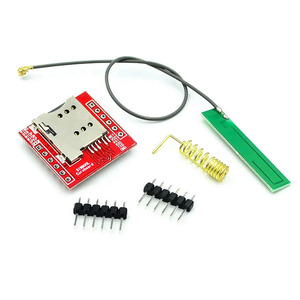 SIM800L GPRS GSMモジュールコアクアッドバンドTTLシリアルポートIPXインターフェイスPCBアンテナArduinoスマートフォン用マイクロSIMカード - Product Image 2