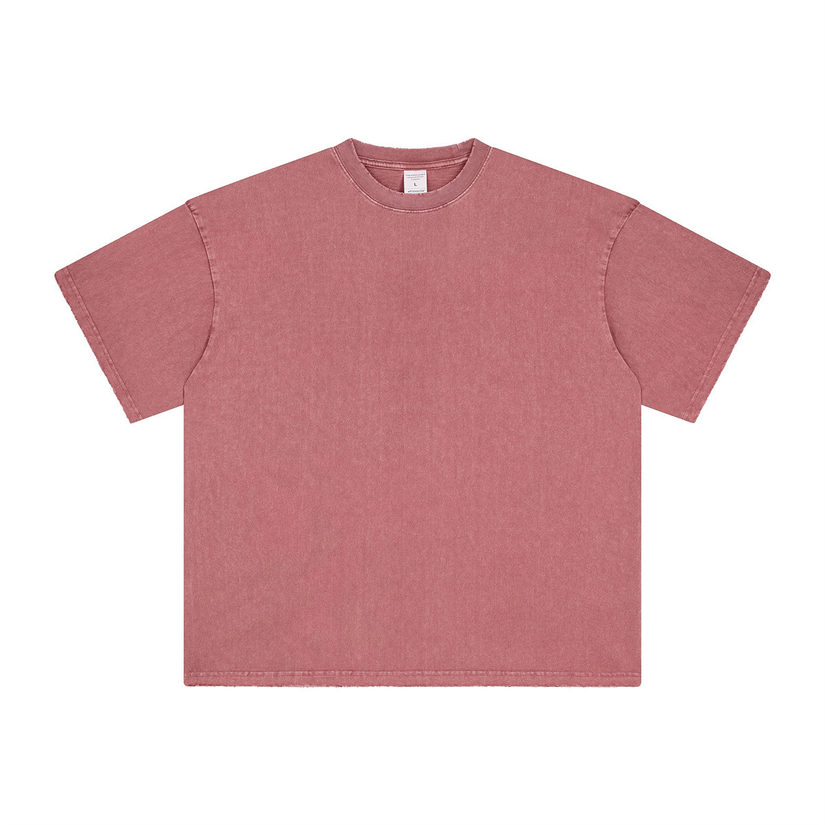 Manica corta-rosso mattone retrò