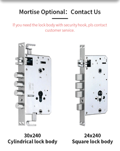 Akıllı kilit Wifi App kontrollü parmak izi ve dijital kilidini şifre anahtar akıllı kolu kapı kilidi - Product Image 6