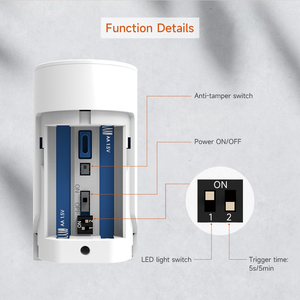 用于智能安全报警系统的Staniot Tuya无线PIR红外探测器433MHz运动传感器 - Product Image 4