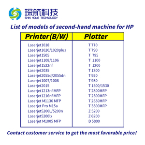 Fabrik preis HP Design jet T795 Verwendeter 44-Zoll-Drucker und Plotter für den geschäftlichen Gebrauch - Product Image 5