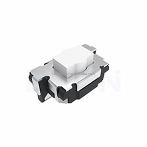 Druckknopf schalter für Baby phone rechtwinkliger Druckknopf 2 Stifte durch Loch Momentaner Taktsc halter - Product Image 4