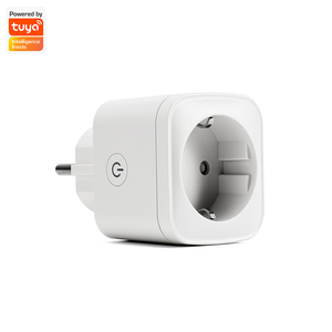 <span class=keywords><strong>16A</strong></span> EU Mini Smart Outlet Wifi presa di misurazione dell'energia telecomando nessun Hub richiesto interruttore a parete con Alexa Amazon Google