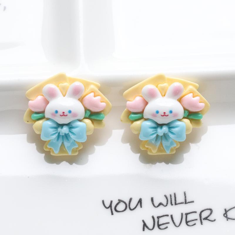 colorful Little rabbit bouquet
