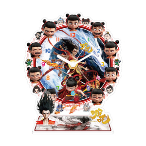 Оптовые прозрачные акриловые настольные/настенные часы на заказ, современный декор из пластиковых изделий - Product Image 5