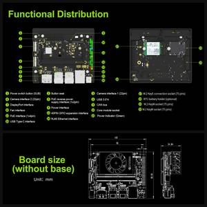 Jetson Orin Nx Developer Kit Super Version With 117/157tops <strong>Computing</strong> Power for <strong>Embedded</strong> <strong>Systems</strong> 8gb/16gb Ram Deep Learning - Product Image 4