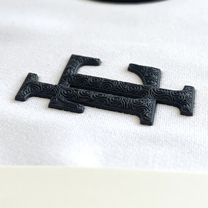 للبيع بالجملة من المصنع مباشرة رقعة نقل حراري ثلاثية الأبعاد من السيليكون لملحقات الملابس العصرية - Product Image 2