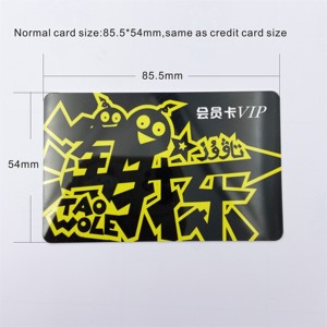 High Quality Glossy CR80 Pvc <strong>Card</strong> Glossy Plastic Gift <strong>Card</strong> Customizable Encoded Magnetic <strong>VIP</strong> <strong>Club</strong> <strong>Card</strong> - Product Image 2