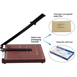 Portable Heavy-<strong>Duty</strong> A4 Paper <strong>Cutter</strong> Manual Household <strong>Cutter</strong> with Wooden Chassis Hand Press A4 Paper <strong>Cutter</strong> - Product Image 5