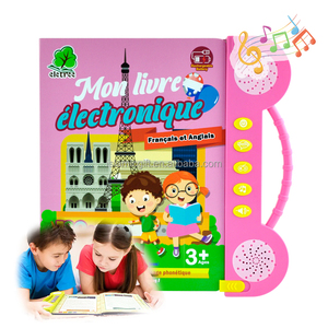 儿童法语和英语充电声音阅读电子书智能学习机我的儿童电子书 - Product Image 1