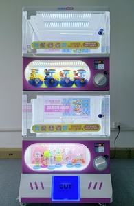 WANGERBAO Gashapon-Maschine Ursprungshersteller kundenspezifisch Gacha Doppeldeck-Kapsel-Verkaufsautomat Geschwindete Eier Gachapon-Maschine