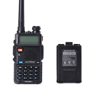 Baofeng UV 5R 8W Walkie Talkie de largo alcance escáner de radio transceptor VHF UHF Ham estaciones de radio amateur uv5r radio bidireccional - Product Image 3