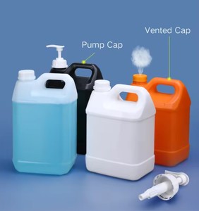 Toptan HDPE malzeme plastik sürahi kova varil saklama kapları kolu ile sıvı ambalaj için bidon - Product Image 5